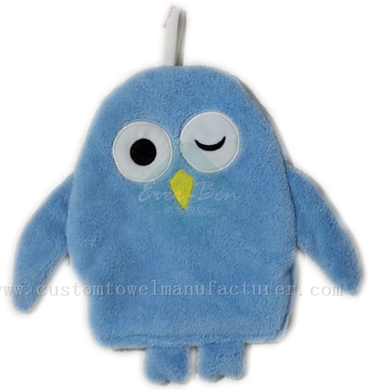 China Bulk microfiber Finger towel Hand Towels Supplier Custom ribbed towels Factory